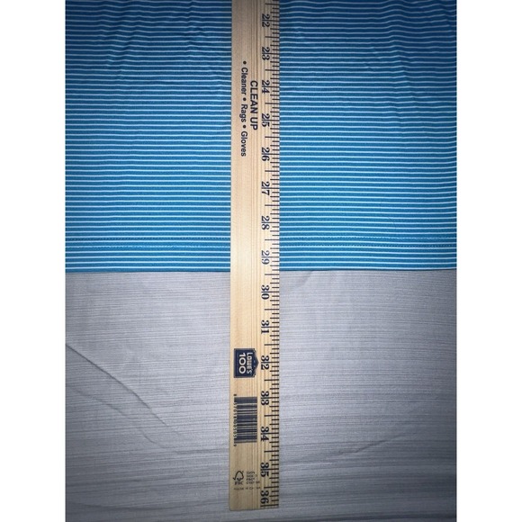 PGA Tour Airflux Golf Polo Shirt Mens‎ XLarge XL Blue Short Sleeve Performance - Picture 9 of 10